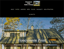 Tablet Screenshot of honeymoonpoint.com